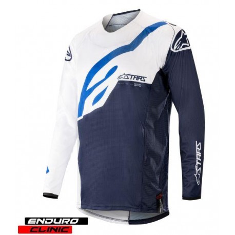 Tricou ALPINESTARS MX TECHSTAR FACTORY colour navy blue/white