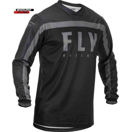 Tricou FLY RACING F-16 colour black/grey