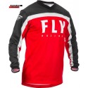 Tricou FLY RACING F-16 colour black/red/white