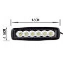 Proiector auto cu led 18w