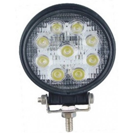 Proiector auto cu led rotund Epistar 27W offroad