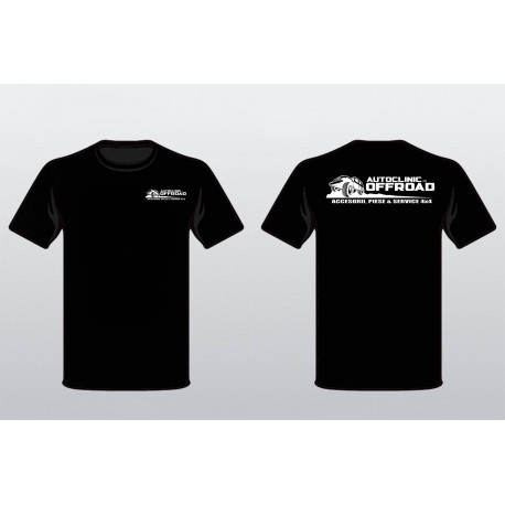 Tricou negru autoclinic offroad