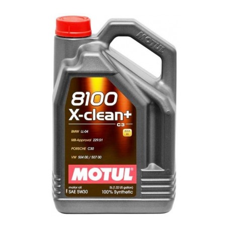 Motul 8100 X-Clean + 5W-30 5L