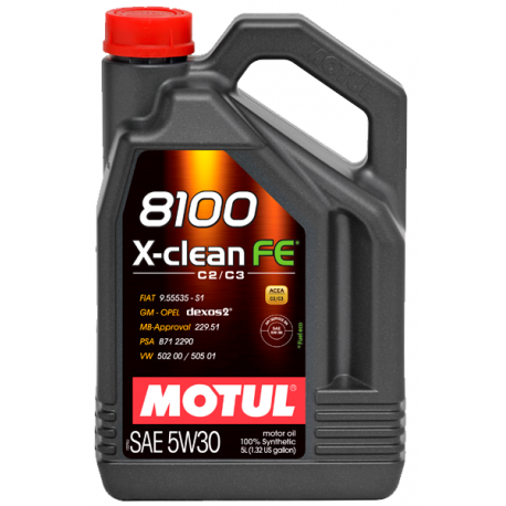 Motul 8100 X-Clean FE 5W30 5L