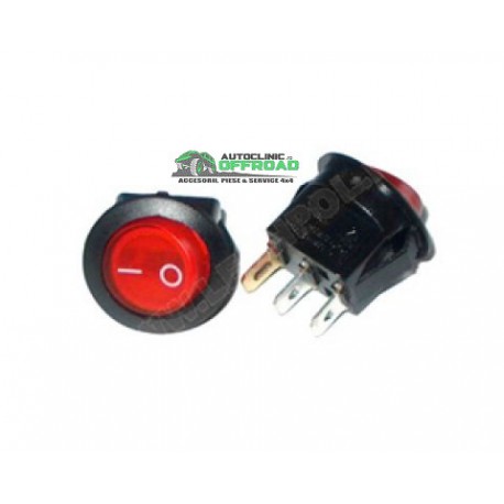 Buton on-off cu led